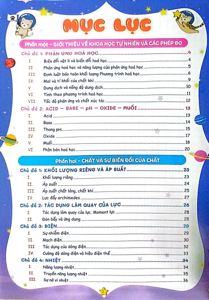 NOTEBOOK KHOA HỌC TỰ NHIÊN LỚP 8 (Dùng chung cho các bộ SGK hiện hành)